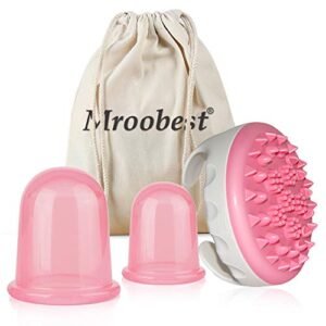 Coppetta Anticellulite, massaggiatore anticellulite, acuum anticellulite, kit anticellulite, spazzola anticellulite, Set Trattamento Anti Cellulite Liscia la Pelle a Buccia d'arancia - 3PCS