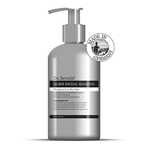 Dr. Severin® Silver Shampoo antigiallo per capelli argentati, grigi e bianchi