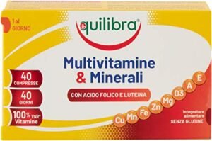 Equilibra Multivitamine & Minerali, 40 compresse