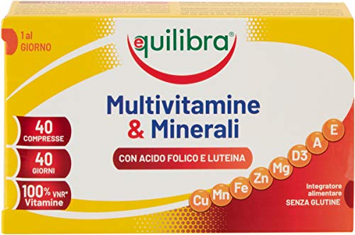 Equilibra - Multivitamine & Minerali, 40 Compresse