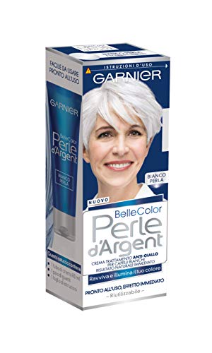 Garnier Belle Color Perle d'Argent Crema Trattamento Anti-Giallo, Bianco Perla