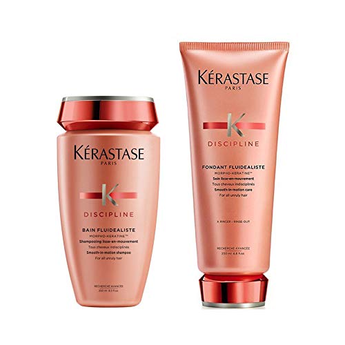 Kerastase discipline Bain Fluidealiste shampoo 250 ml & fondant Fluidealiste 200 ml (shampoo & conditioner) Duo