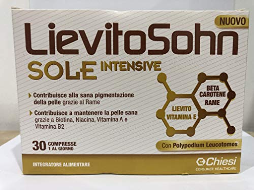 Lievitosohn Sole Intensive 30 Cpr - Integratore Pelle & Capelli - NO Glutine