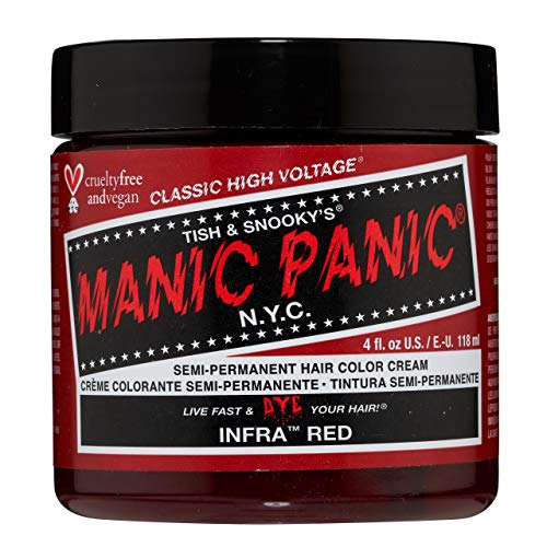 MANIC PANIC Cream Formula Semi-Permanent Hair Color - Infra Red