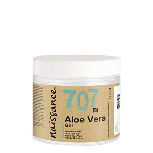 Naissance Gel di Aloe Vera 200g – Vegano e senza OGM, Lenisce, rinfresca e idrata la pelle. Adatto a tutti i tipi di pelle