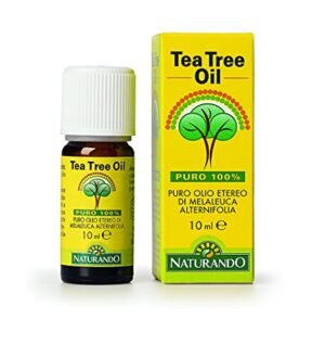 Naturando Tea Tree Oil 10 ML Puro Olio Etereo 100% di Melaleuca Alternifolia