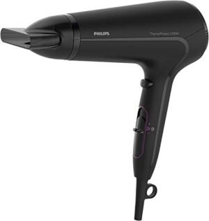 Philips HP8230/00 ThermoProtect Asciugacapelli, 2100 W, Nero