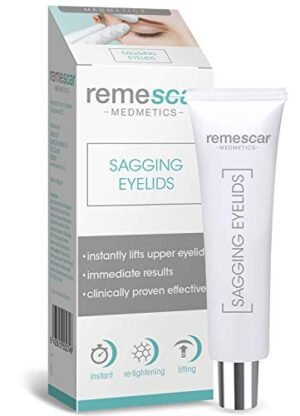 Remescar - Palpebre Cadenti - Crema per risollevare le palpebre gonfie - Crema antirughe occhi clinicamente testata per uomo e donna - Filler rassodante contorno occhi - Lift Palpebre Istantaneo