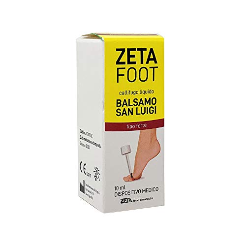 Zeta Farmaceutici ZetaFoot - Callifugo Liquido Balsamo San Luigi, 10ml