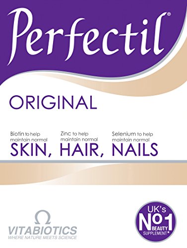Vitabiotics, Perfectil Triple Active, Essential Nutrients to help maintain healthy Skin, Hair & Nails, 30-Count Boxes (Pack of 2)