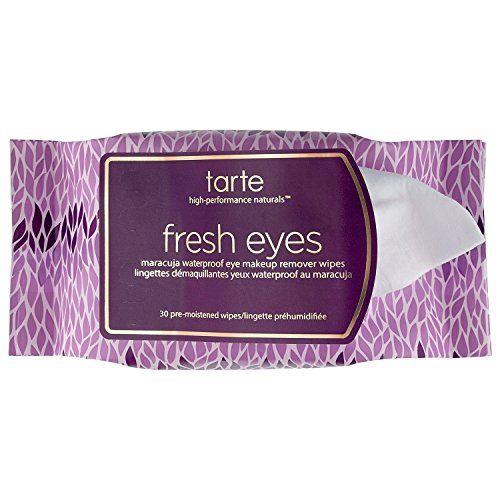 Tarte Fresh Eyes Maracuja Waterproof Eye Makeup Remover Wipes by Tarte