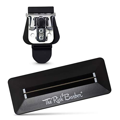 1Min Blade Modifier and 10 Sec Blade Setter Combo Set | On The Money Zero Gap Tool Compatible with Andis Slimline PRO Blades | The Key to The Sharpest Lines and Closest Shaves | by The Rich Barber