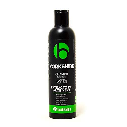 Bubble's Shampoo per cani all'aloe vera per Yorkshire Terrier (250 ml)