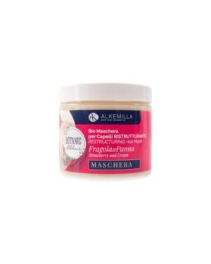 Maschera Capelli Ristrutturante Panna e Fragola 200 ml - Alkemilla