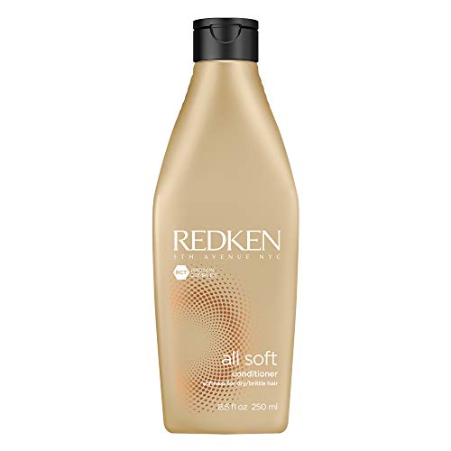 Redken - All Soft, Balsamo professionale per capelli secchi e fragili, districa, idrata e dona maggiore gestibilità e brillantezza, 250 ml