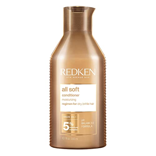 Redken | Balsamo professionale All Soft, Idratante per capelli secchi e fragili, 300 ml