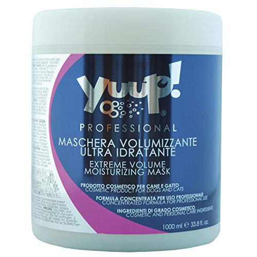 Yuup!® Maschera professionale per capelli per volume e idratazione estremi, 1000 ml