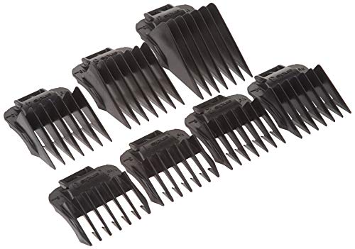 Andis Improved Master Clipper Model No. 01380 - 7 Combs (for Men and Women)