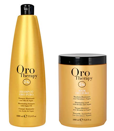FANOLA ORO THERAPY - Shampoo (1000 ml) + Maschera (1000 ml)