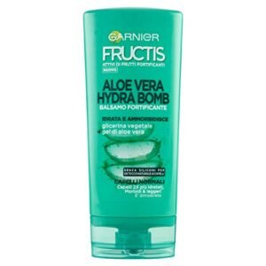 Garnier Balsamo Fructis Aloe Vera Hydra Bomb, per Capelli Normali, Idratati e Leggeri, 200 ml