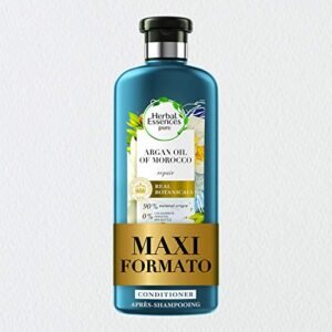 Herbal Essences Balsamo Olio di Argan, Ripara i Capelli Danneggiati, in Collaborazione con i Giardini Botanici Reali di Kew - 360 ml