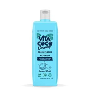 Vita Coco Coconut Conditioner Nourish (400ml) per capelli secchi fornisce idratazione • Risciacquo condizionante nutriente al cocco • privo di silicone e di coloranti
