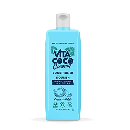 Vita Coco Coconut Conditioner Nourish (400ml) per capelli secchi fornisce idratazione • Risciacquo condizionante nutriente al cocco • privo di silicone e di coloranti