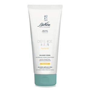 BioNike Defence Hair Balsamo Crema Nutriente Riparatore 200 ml - Cute Sensibile, Capelli Secchi e Sfibrati
