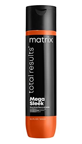 Matrix | Balsamo, Districante e Lisciante per Capelli Crespi e Indisciplinati, Effetto Anti-Crespo e Levigante, Arricchito con Burro di Karité, Mega Sleek, 300 ml