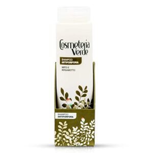 Miglior Shampoo Antiforfora Naturale Italiano - Azione Antiforfora Immediata, Riduce Prurito, Squame, Capelli Grassi | A base di Mirto e Bergamotto | Derm. Testato Uomo e Donna | 100% MADE IN ITALY