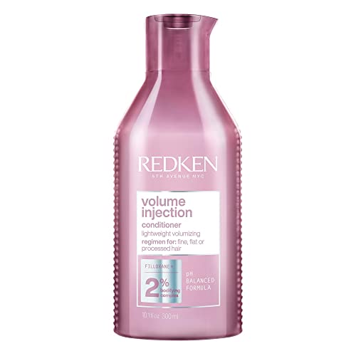 Redken | Balsamo professionale Volume Injection, Volumizzante per capelli lisci e piatti, 300 ml