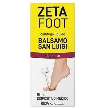 Zeta Farmaceutici ZetaFoot - Callifugo Liquido Balsamo San Luigi, 10ml