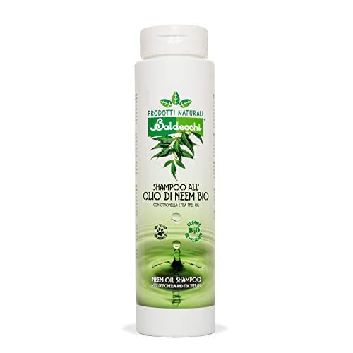 BALDECCHI - Shampoo ALL'OLIO di NEEM - Citronella & Tea Tree Oil - ml 250