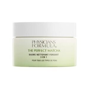 Physicians Formula - The Perfect Matcha 3-in-1 Melting Cleansing Balm - Ultra Delicato Balsamo Struccante Viso e Occhi - Formula Antiossidante con Tè Verde Matcha, Germogli di Bambù e Estratto di Loto