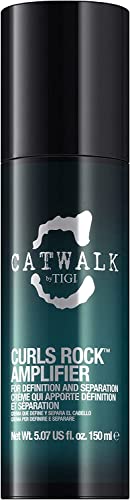 Catwalk di TIGI Curls Rock Amplifier Crema Arricciante per Definizione e Controllo de Capelli Ricci, 150 ml (l'imballaggio può variare)