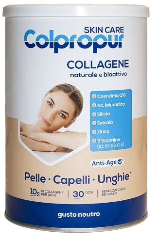Colpropur Skin Care Collagene - Barattolo 306g Gusto Neutro