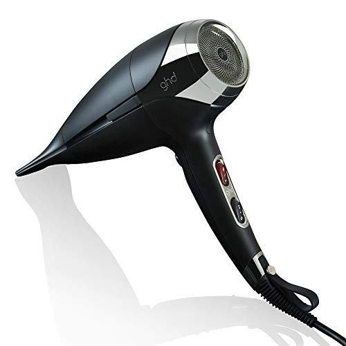 ghd Helios Asciugacapelli Professionale Nero – Leggero, Asciugatura Rapida, Controllo Styling Ottimale – Per Tutti i Tipi di Capelli