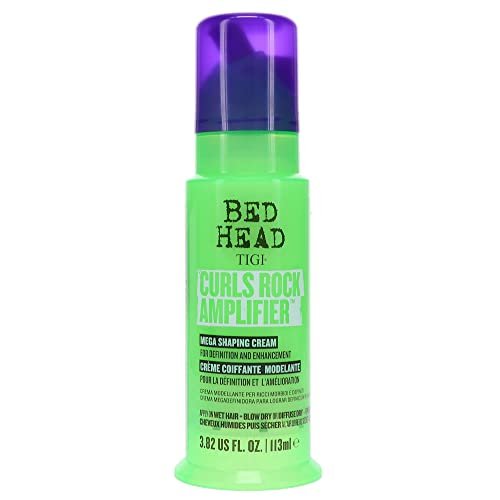 Bed Head by TIGI | Crema Styling per capelli ricci o mossi Curls Rock Amplifier | Prodotti anticrespo per capelli ricci definiti | 113ml
