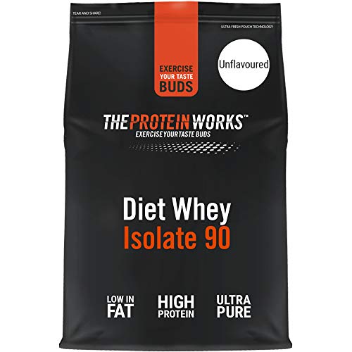 Protein Works - Diet Whey Isolate 90 Protein Powder | Low Fat & Low Calorie | Ultra Pure Shake | Supports Dieting & Weight Loss | Natural | 2kg