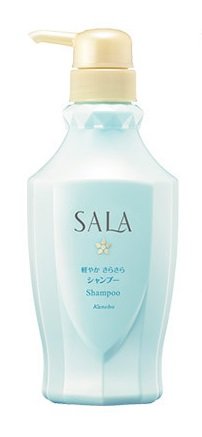 Kanebo Sala Light Silky Shampoo Pump 400ml (Green Tea Set)