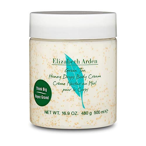 Elizabeth Arden - Green Tea Honey Drops, Crema Corpo al Tè Verde e Gocce di Miele, Rivitalizza e Idrata la Pelle, Rinfresca e Lenisce, Rigenera Anche la Pelle Arida - 500 ml
