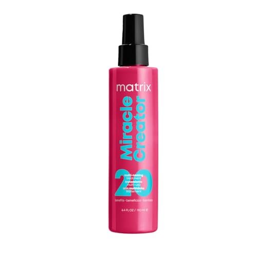 Matrix Trattamento Spray, Multibeneficio Profumato, Termoprotettore, Per lo Styling Professionale, Miracle Creator, 190 ml, Il pacchetto può variare
