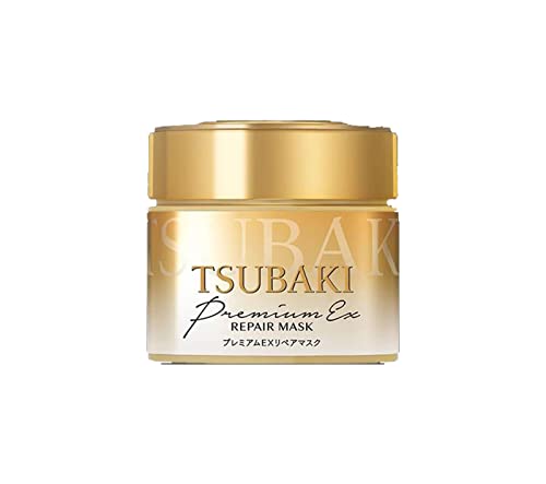 Tsubaki Shiseido Tshubaki Premium Repair Hair Mask- 2017 (Green Tea Set), 180 G (confezione da 1)