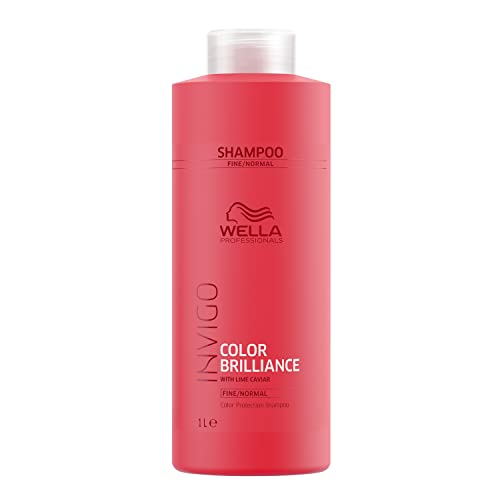 Wella professionals Invigo Color Brilliance Shampoo per Capelli Normali/Fini, per Capelli Colorati, 1L