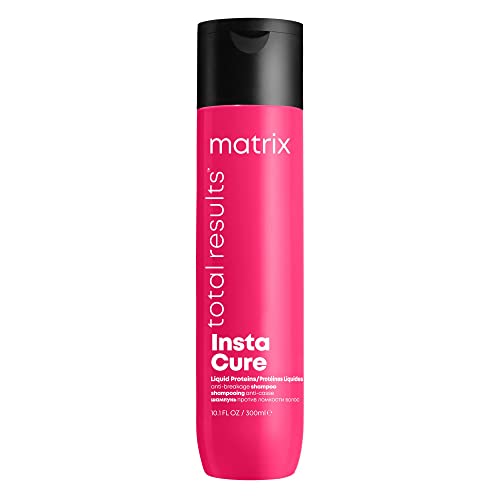 Matrix Shampoo Anti-Rottura, Rinforzante e Ricostituente per Capelli Secchi e Danneggiati, Con Proteine Liquide, InstaCure, 300 ml
