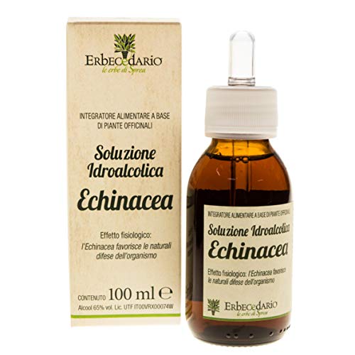 Soluzione Idroalcolica Echinacea Erbecedario, Per Le Naturali Difese, 1 Flacone 100ml