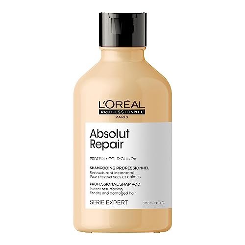 L'Oréal Professionnel Paris Shampoo professionale per capelli secchi e danneggiati Absolut Repair Serie Expert, Formula ristrutturante, 300 ml