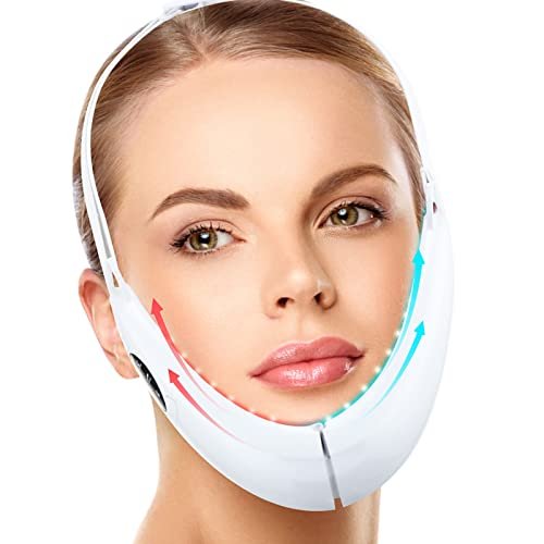 Massaggiatore Modellante V-Face Lifting del Viso Massaggiatore Riduttore Elettrico Doppio Mento, Intelligente per Il Sollevamento del Viso Dispositivo