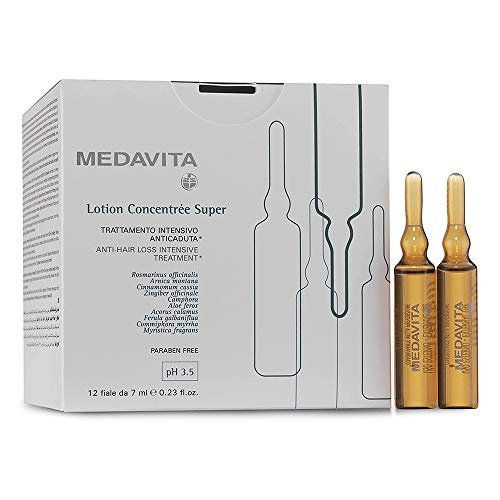 Medavita, Lotion Concentrée, Trattamento Intensivo Anticaduta Super, pH 3.5, 12 fl x 7ml