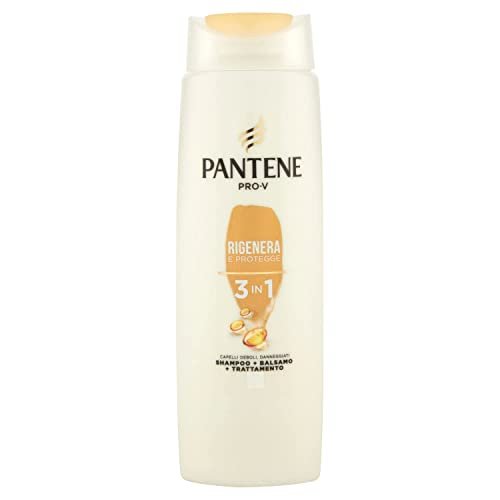 Pantene Pro-V Rigenera e Protegge 3 in 1, Shampoo + Balsamo + Trattamento, 225ml